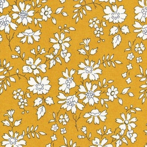 Liberty Fabric Capel G Mustard Tana Lawn image 3