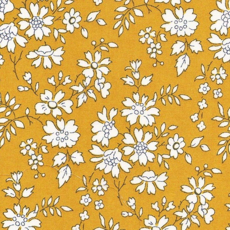 Liberty Fabric Capel G Mustard Tana Lawn image 3