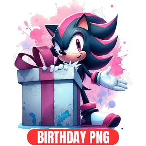 Sonic The Hedgehog Watercolor Birthday Png, Birthday Sonic The Hedgehog Png, Sonic T-Shirt Design Png, Sonic Face Png, sonic characters Png