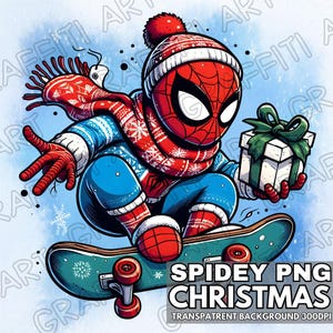 Spiderman Natal Png, Spiderman png, Feliz Natal Png, desenhos animados infantis png, Super-herói Png natal, heróis infantis png, png, Papai Noel Xmas Png
