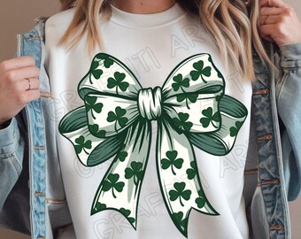 Lazo de trébol del Día de San Patricio (descarga digital)