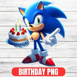 Birthday Sonic The Hedgehog PNG, Sonic The Hedgehog Png, hedgehog Png, Sonic Face png, Birthday sonic characters Png, cricut, scrapbooking