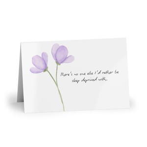 Ensemble de cartes de voeux florales, cartes de correspondance élégantes pour la fête des mères, nouveau parent, appréciation