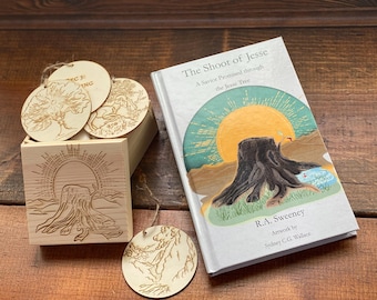 The Shoot of Jesse - A Savior Promised through the Jesse Tree *Hardcover Book*