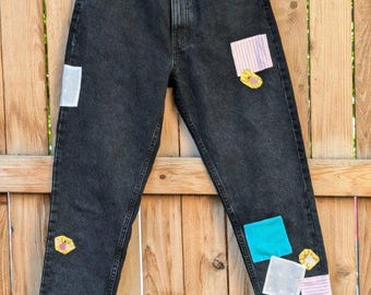 Beetle Patchwork Jeans