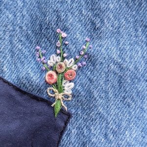 aanpasbare patchworkjeans