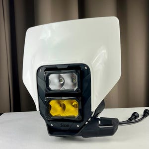 Husqvarna (2016-2023) Led Headlight Lamp. Dirt bike 50watt headlamp. FE, TE, TX.