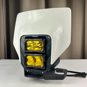 Husqvarna (2016-2023) Led Headlight Lamp. Dirt bike 50watt headlamp. FE, TE, TX.