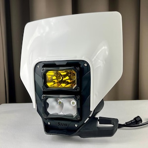Husqvarna (2016-2023) Led Headlight Lamp. Dirt bike 50watt headlamp. FE, TE, TX.