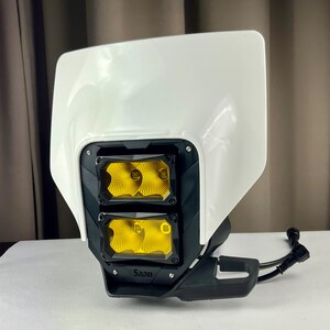 Husqvarna (2016-2023) Led Headlight Lamp. Dirt bike 50watt headlamp. FE, TE, TX.