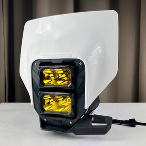 Husqvarna (2016-2023) Led Headlight Lamp. Dirt bike 50watt headlamp. FE, TE, TX.
