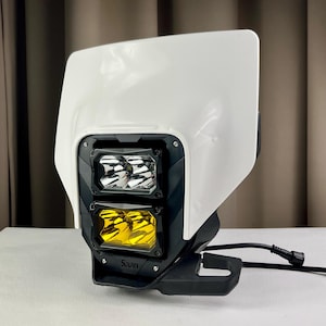 Husqvarna (2016-2023) Led Headlight Lamp. Dirt bike 50watt headlamp. FE, TE, TX.