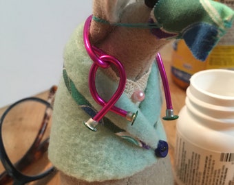 Head Nurse Mouse in her Mask