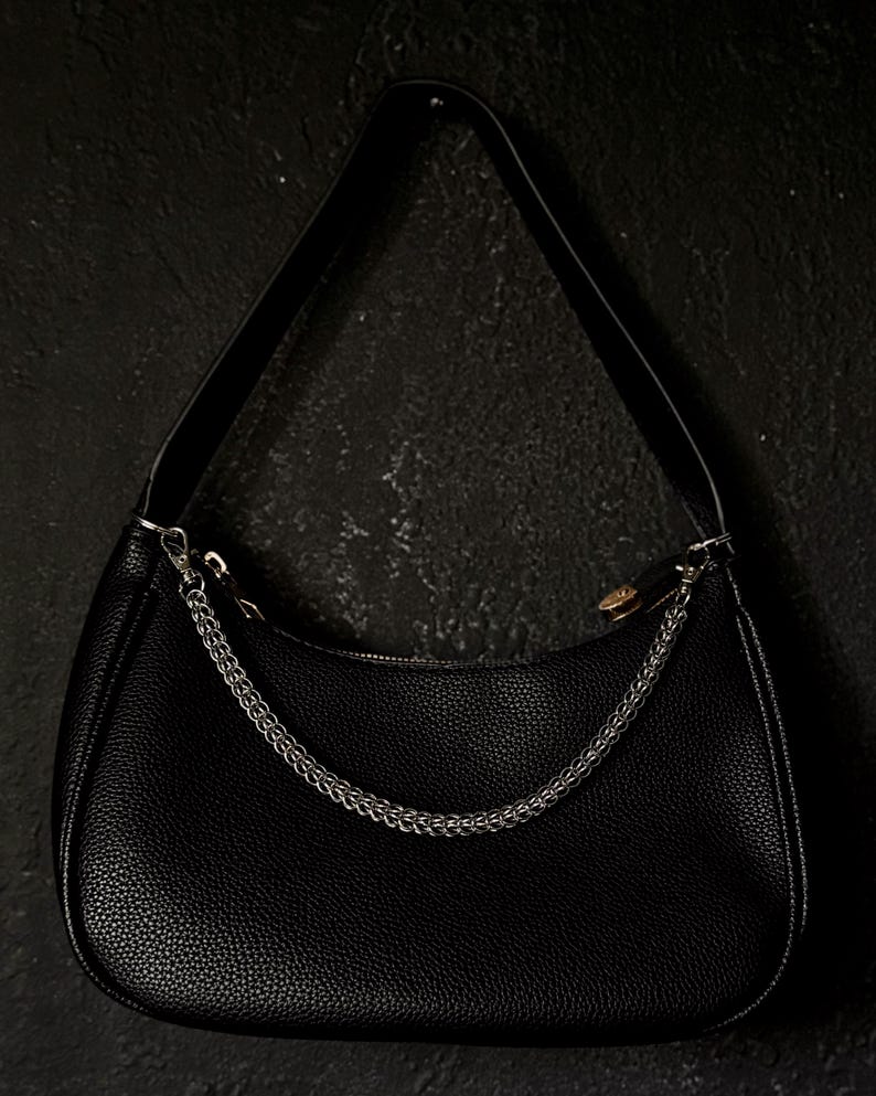 Handmade Chainmail Bag Chain | Stainless Steel | Wallet chain | Versatile Purse & Bag Accessories | Keychains | unique accessories image 1