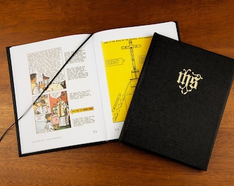 Personalized Catholic Children's Missal | Comic-Style, Hand-Bound