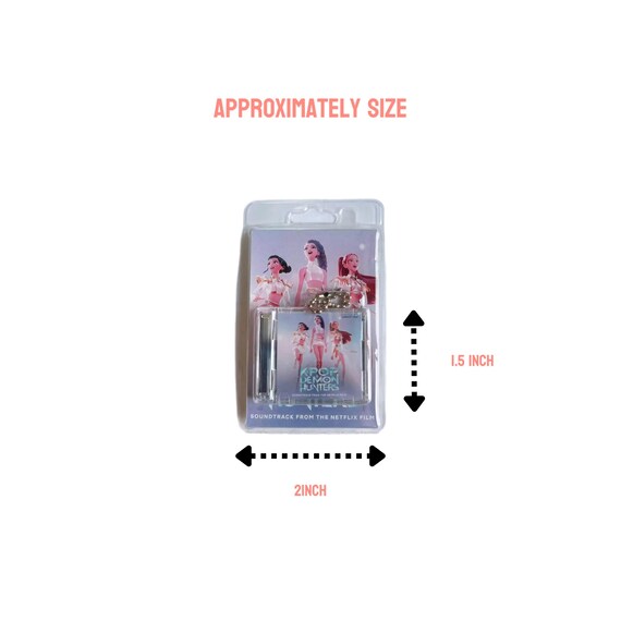 NFC Mini CD Music Album Keychain | Inspired by K-pop Demon Hunters
