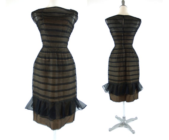 Vintage Will Steinman XS Illusion Bombshell Dress