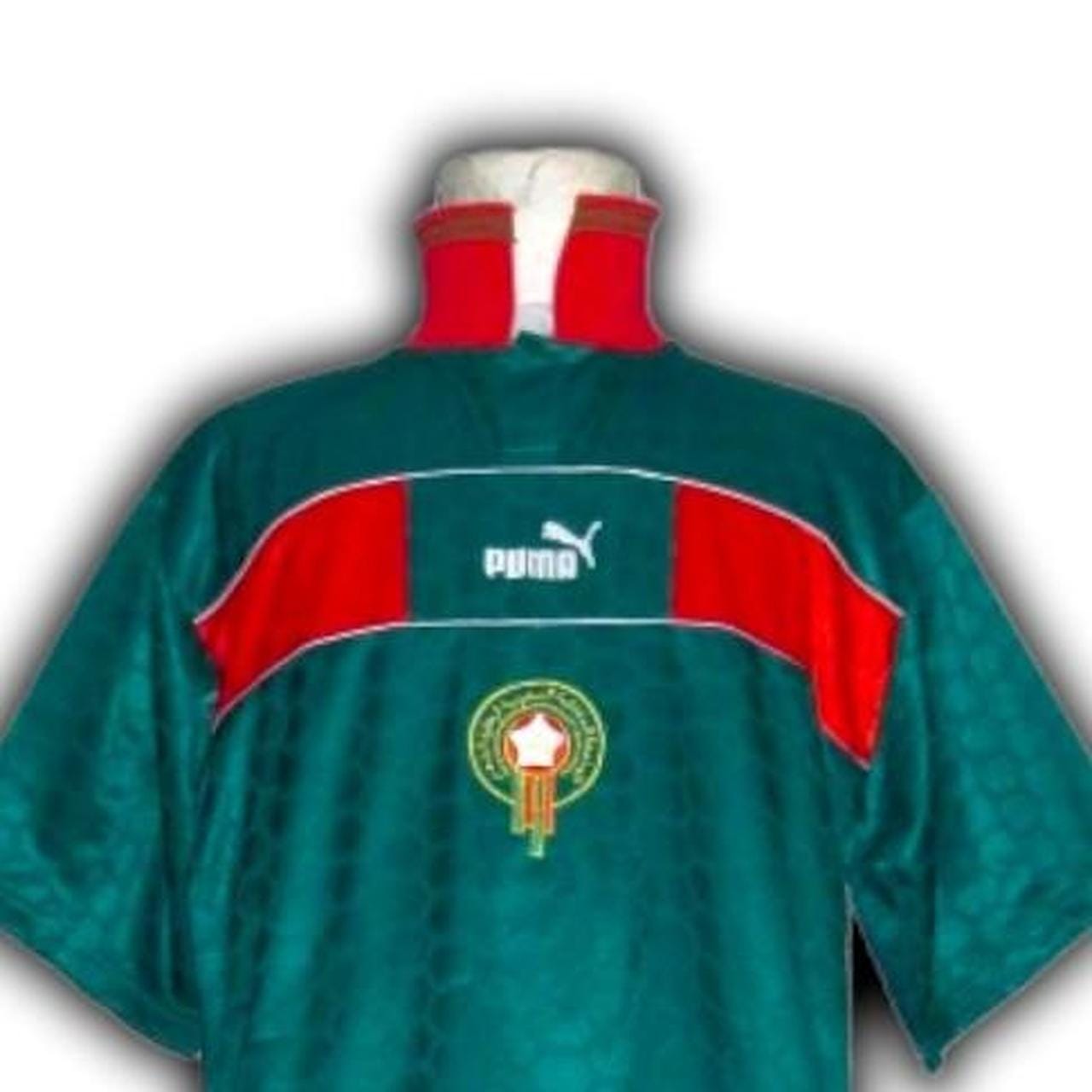 Morocco 1998 1999 2000 Training Shirt Jersey Trikot Maglia Maillot