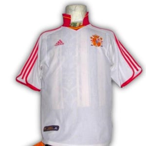 Spain 2000 2001 Away Shirt Jersey international Adidas trikot Maglia maillot Camiseta Size S