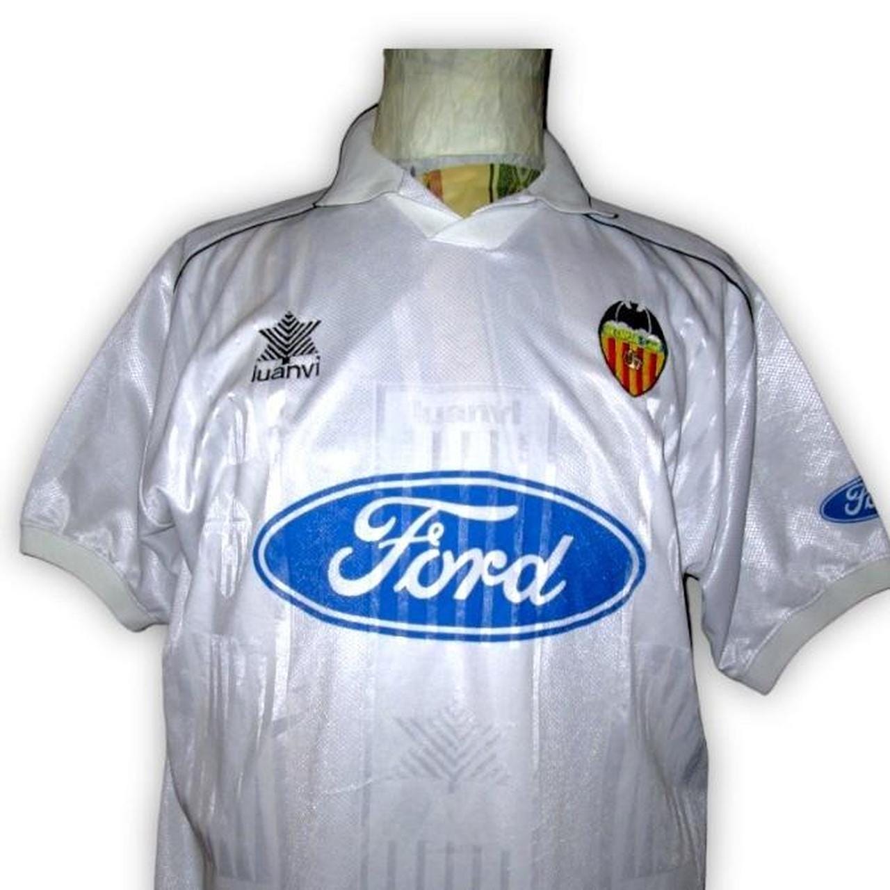 Maillot Vintage Valence CF 1995-1996 – Taille L, Fabrication Espagne