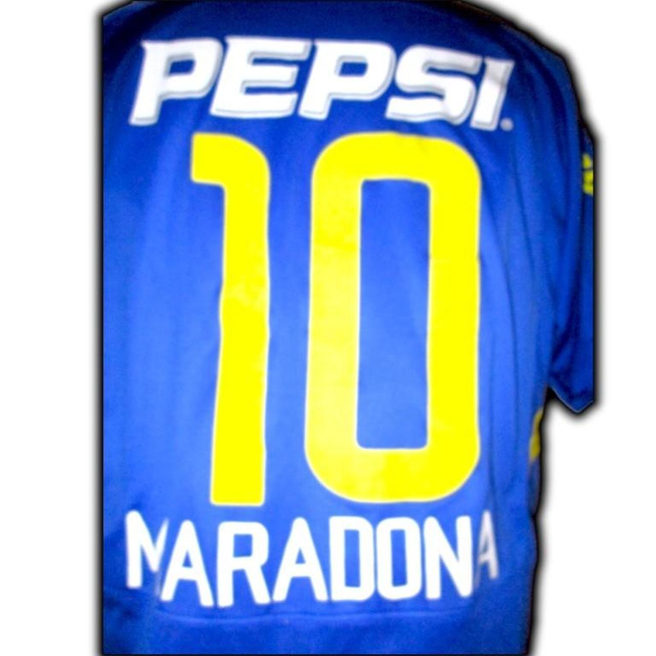 Maillot Boca Juniors 2003-2004 Pepsi - Taille XL - Occasion