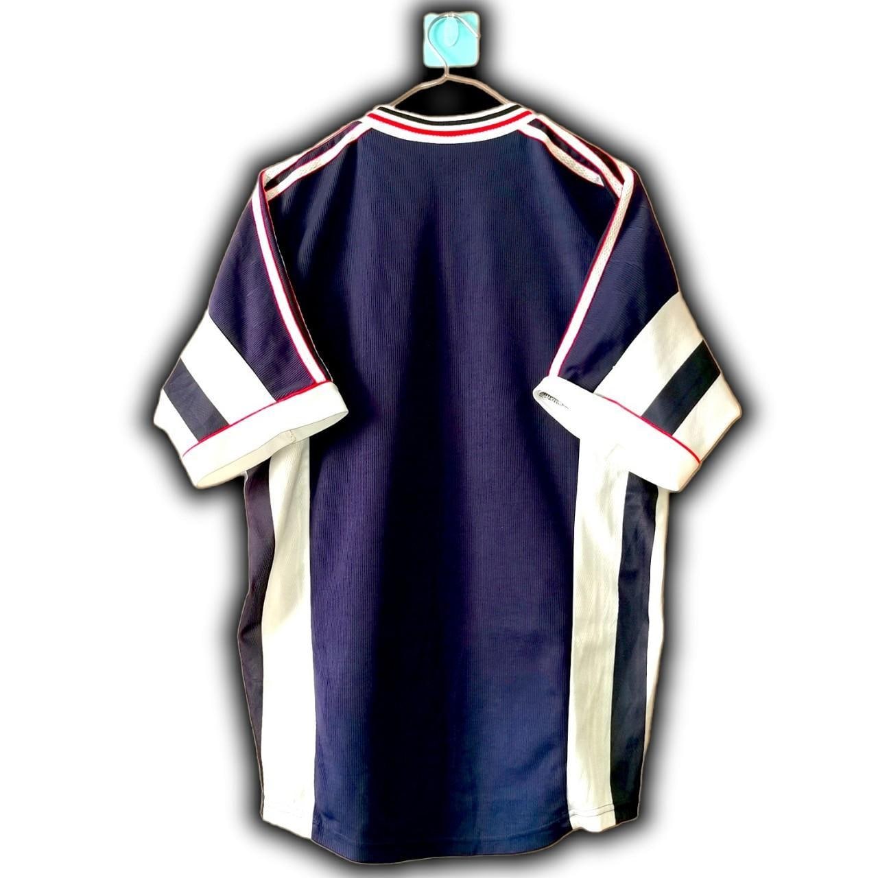 希少　adidas ユーゴスラビア代表 ゲームシャツ ビンテージ Yugoslavia 1998 1999 Home Shirt Jersey Trikot Maglia Maillot