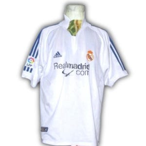 Real Madrid Spain 2001 2002 Home Shirt Jersey trikot Maglia maillot Camiseta Adidas vintage Size XL