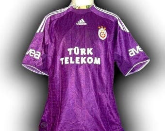 Fc Galatasaray SK Turquía 2009-2010 Tercera Camiseta Jersey Trikot Maglia Maillot Camiseta Adidas Vintage Talla L
