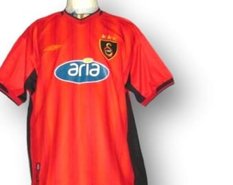 Fc Galatasaray SK 2002 2003 Camiseta de visitante Trikot Maglia Maillot Camiseta Umbro Vintage Talla L