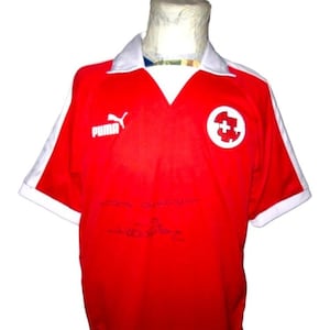 Swiss 2002 2003 World Cup Home shirt jersey trikot Maglia maillot Camiseta Size M