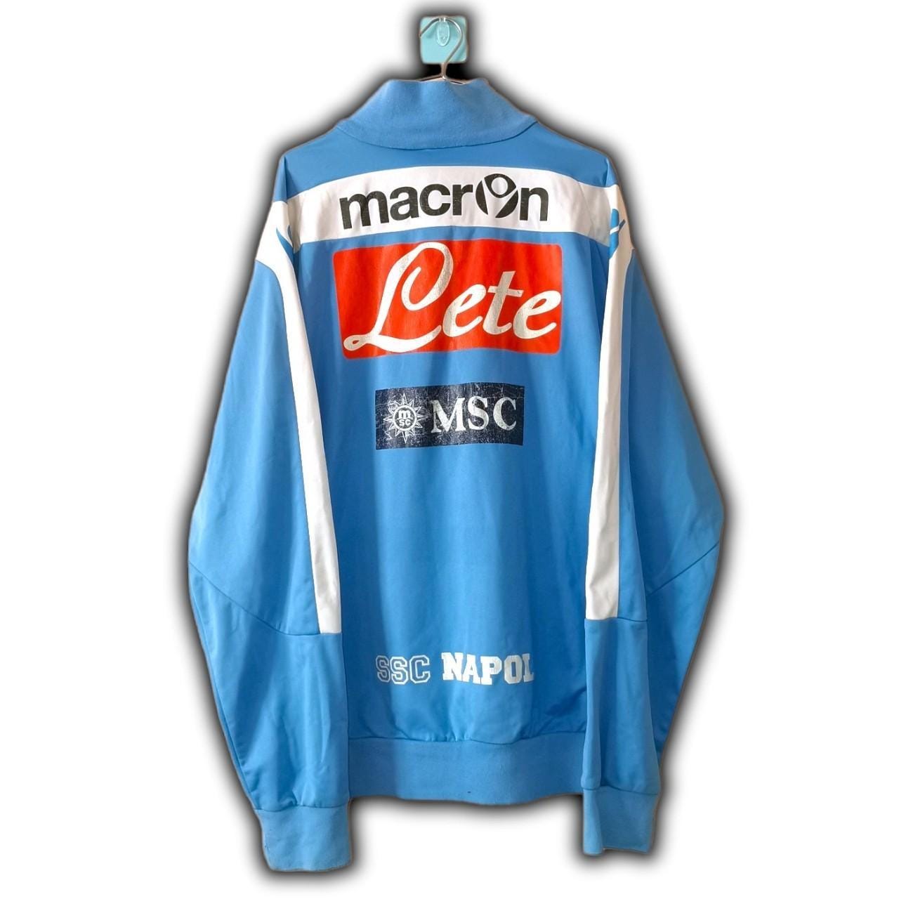 SSC Napoli Italy 2009 2010 2011 Home Shirt Sweatshirt Jacket