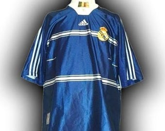 Real Madrid Spain 1998 1999 Away Shirt Jersey trikot Maglia maillot Camiseta Adidas Vintage Size L