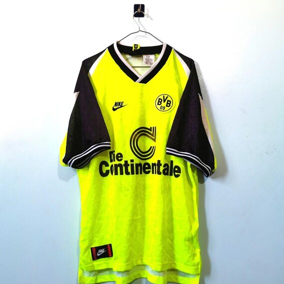 BVB Borussia Dortmund Germany 1995 1996 Home Shirt Jersey VB