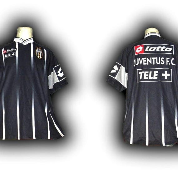 Maillot Juventus Domicile 2001/2002 - Lotto - Taille M - Vintage Italie