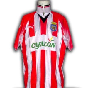 Club Deportivo Logrones CDL Spain 1995 1996 1997 Home Shirt Jersey trikot Maglia maillot Camiseta Puma Vintage Size XL