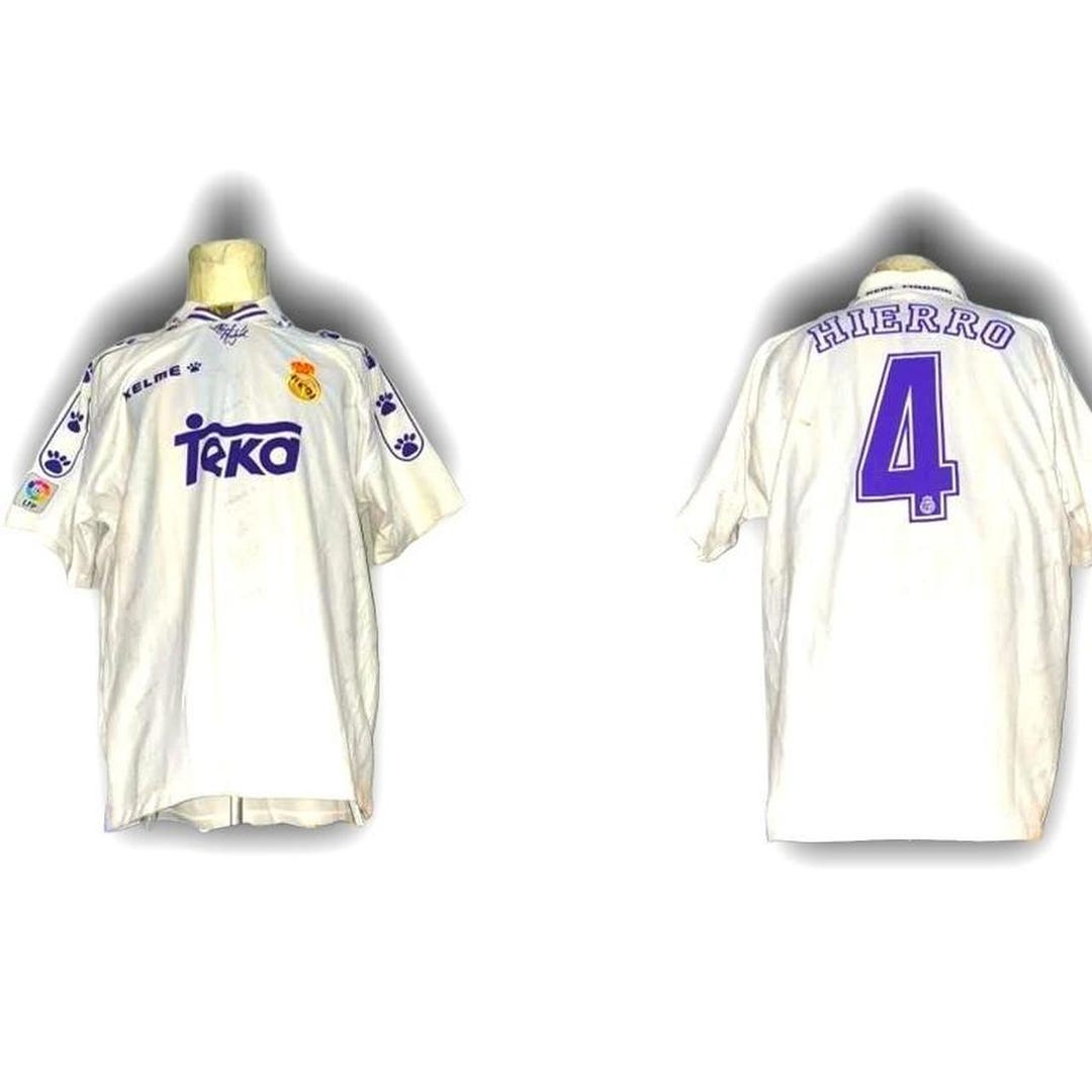 Maillot Vintage Real Madrid 1996-1997 Par Kelme - Taille M - Occasion En Bon état