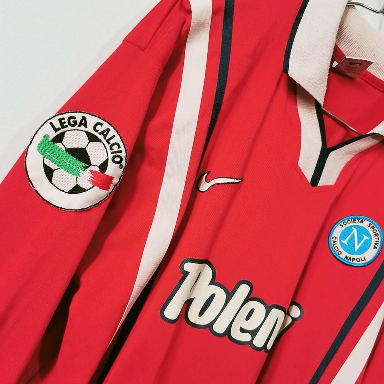 Match Worn SSC Napoli Italy 1997 1998 Goalkeeper Away Shirt Jersey