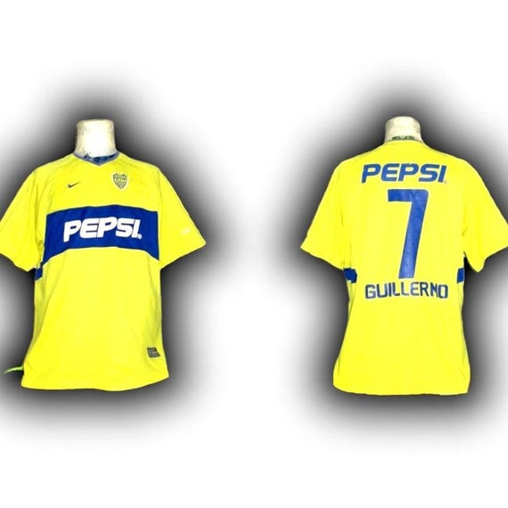 Maillot Boca Juniors 2002-2003 Pepsi - Taille XL - Occasion - Collector