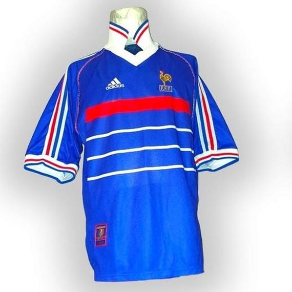 France 1998 1999 WC Home Shirt Jersey Trikot Maglia Maillot