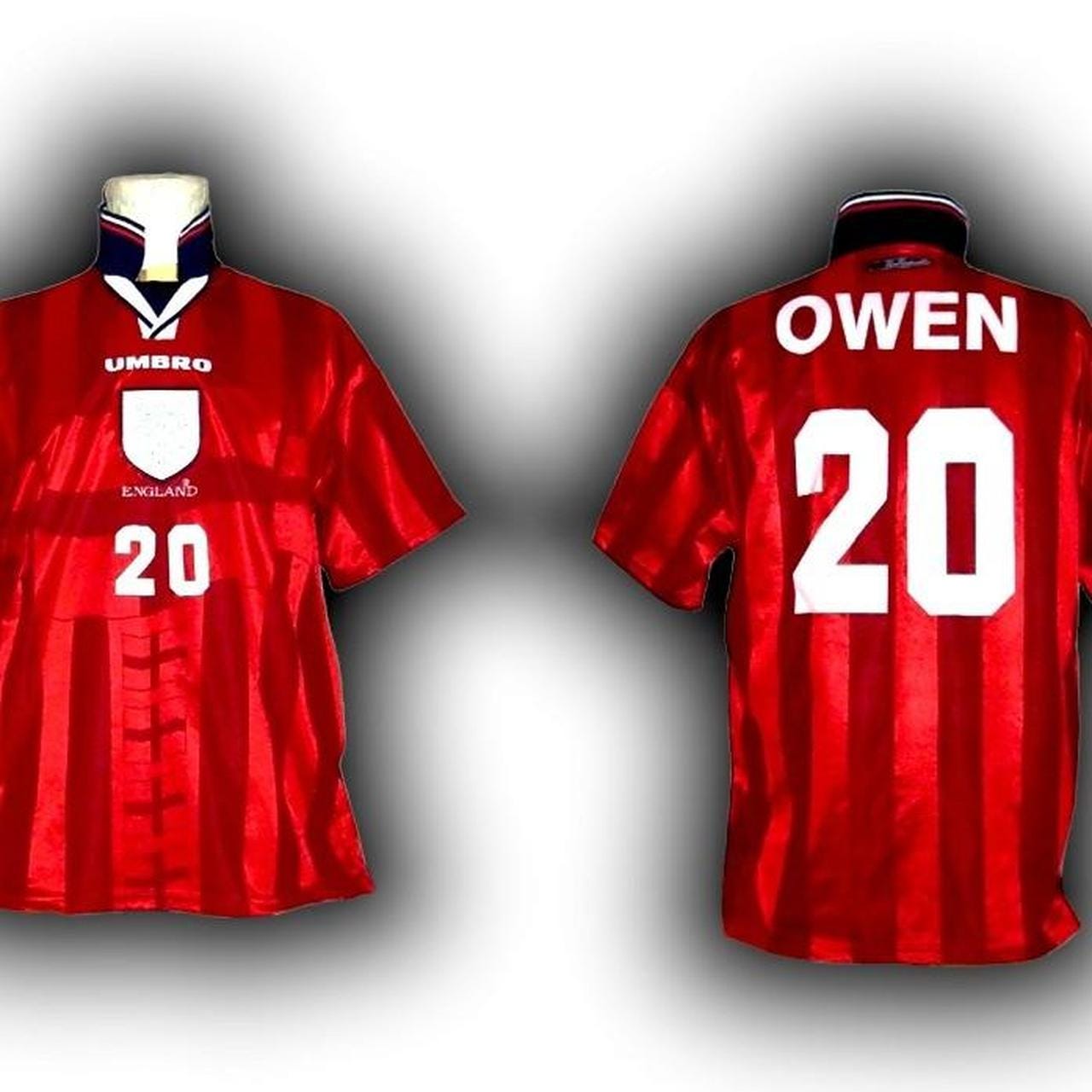 Michael Owen Jersey - Etsy