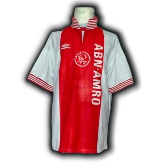 Ajax Amsterdam 1996 1997 Home Shirt Jersey International Maglia