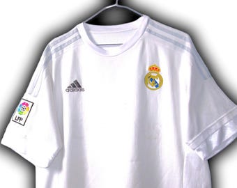 Real Madrid 2015 2016 Home Shirt Jersey trikot maglia maillot camiseta Hummel Vintage Size M