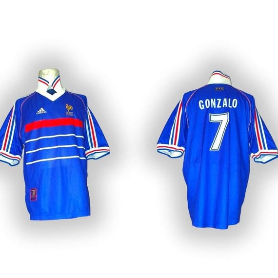France 1998 1999 WC Home Shirt Jersey Trikot Maglia Maillot