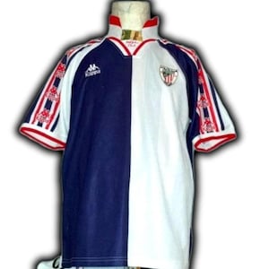 Athletic Club Bilbao Spain 1995 1996 1997 1998 Away Shirt Jersey Trikot Maglia maillot Camiseta kappa vintage Multiple sizes