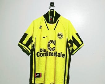 Maillot Borussia Dortmund 2001-02 - Nom Rosicky, Taille M - Occasion, Vintage