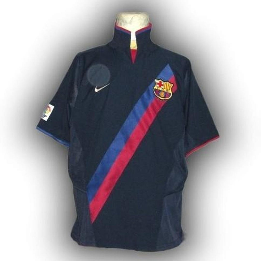 Fc Barcelone Espagne 2002 2003 2004 Troisième maillot extérieur Trikot Maglia maillot Camiseta fcb barca Nike vintage taille L - France Fc Barcelone Espagne 2002 2003 2004 Troisième maillot extérieur Trikot Maglia maillot Camiseta fcb barca Nike vintage taille L - France