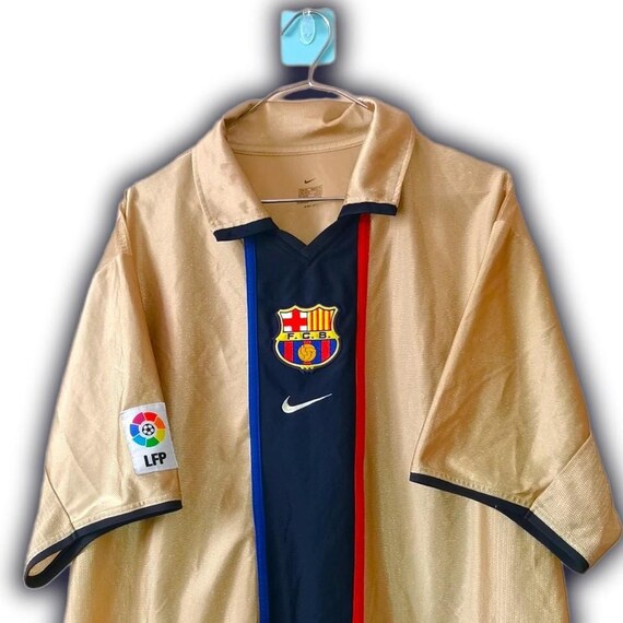 Fc Barcelona Spain 2001 2002 2003 Away Third Shirt Jersey Trikot