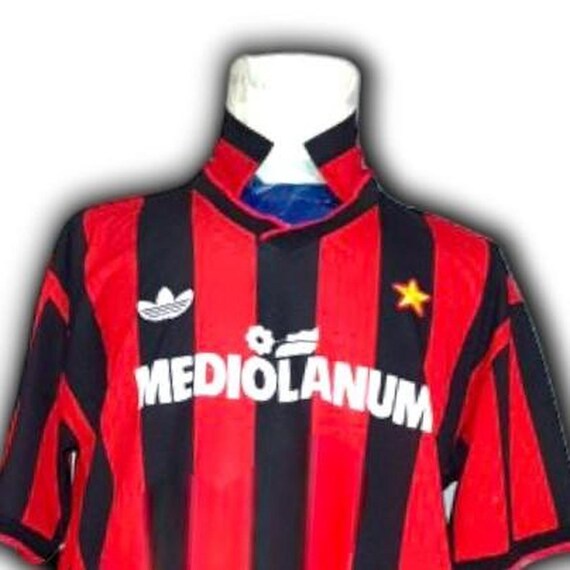 Ac Milan Italy 1990 1991 1992 Home Shirt Jersey Trikot