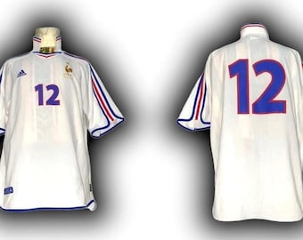 Maillot Vintage France Legends - Umbro - Porté Haut - Jersey De Match - Occasion