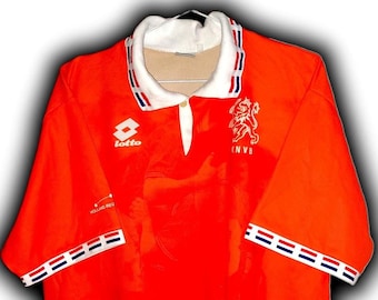 Netherlands KNVB 1996 1997 Home Sz L Nederland Holland Shirt